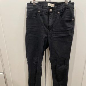 Black Madewell Skinny Jeans